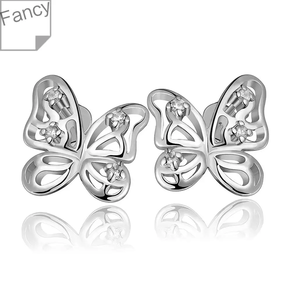 Earrings wedding earrings for women Gold Trendy Jewelry Inlaid Crystal