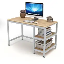 Компьютерный стол DEWEL с выдвижным ящиком 47 ”Рабочий стол офисный письменный стол ПК для рабочей станции ноутбука компактный стол для учебы