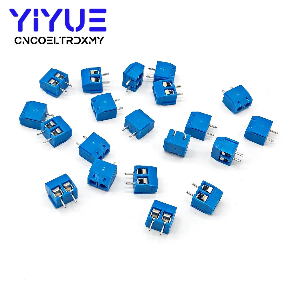 KF301-2P 2 Pin Plug-in Screw Terminal Block Contor 5.08mm Pitch