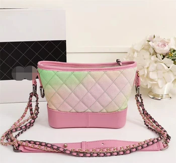 

free shipping girl real leather the chains bag hobo bag natural cowhide chains hobo bag