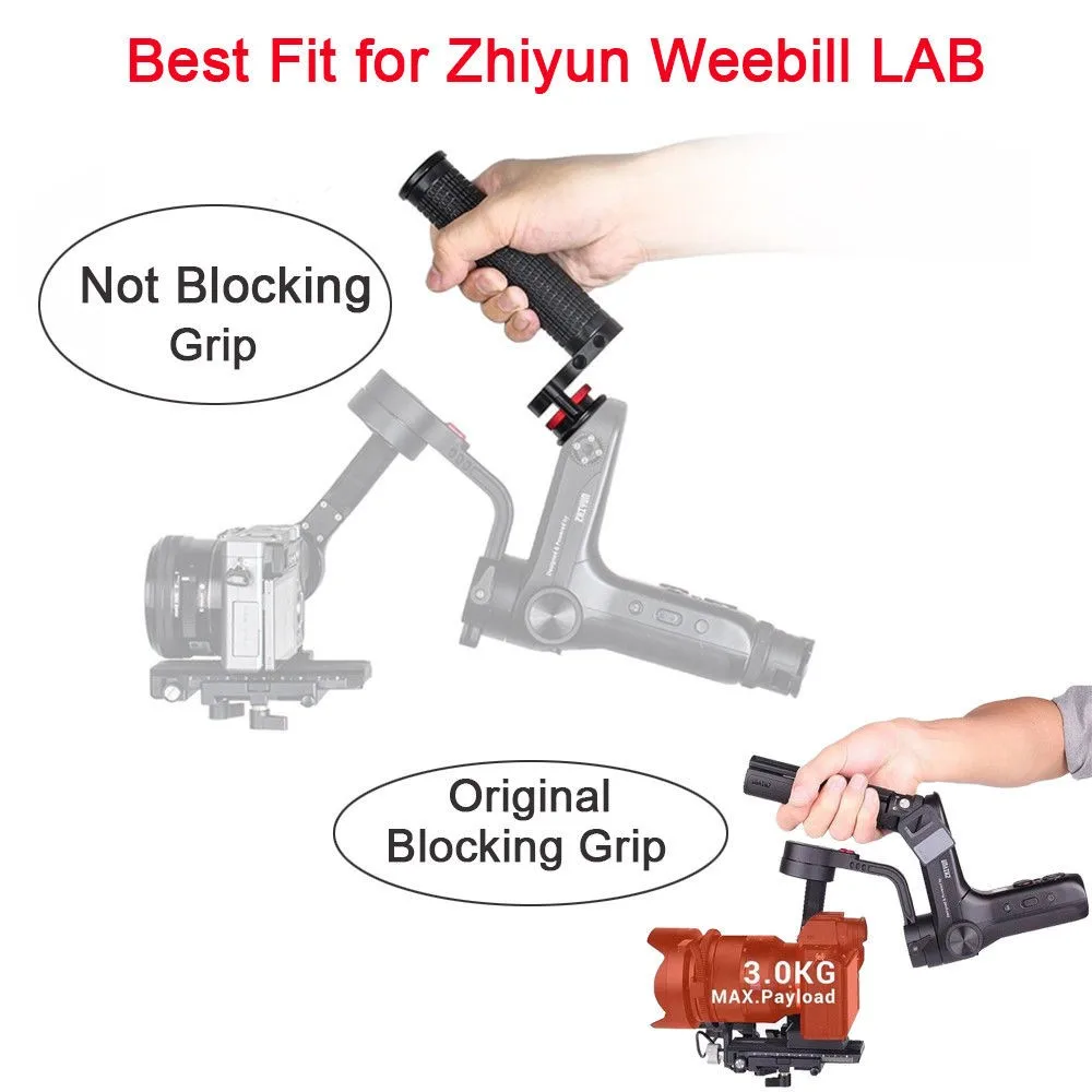 EACHSHOT WB Grip for Zhiyun Weebill Lab Handle Grip for Zhiyun WEEBILL LAB Smooth 4 3
