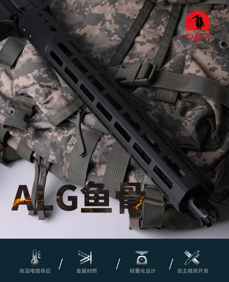 1" 13" 1" гель Blaster M4 свободном M-LOK Airsoft Защита для рук с креплением для ALG фиолетовый, Черный Tan рельсы тонкий Стиль для прицела