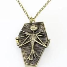 Высококачественные кварцевые карманные часы с цепочкой-брелоком, Ретро винтажные мужские бронзовые часы TD2054