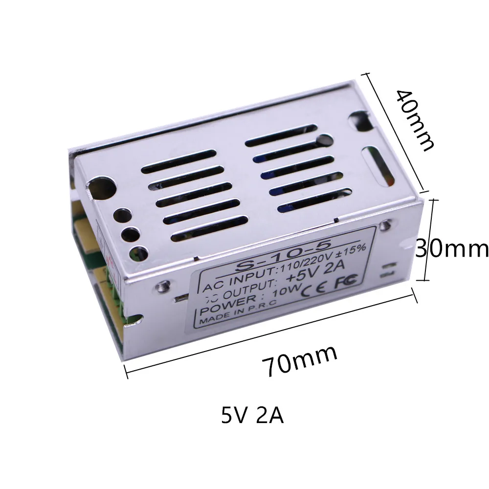 5 V 2A/3A/4A/5A/8A/10A/12A/20A/30A/40A/60A переключатель светодиодный Питание трансформаторы WS2812B WS2801 SK6812 SK9822 APA102 Светодиодные ленты