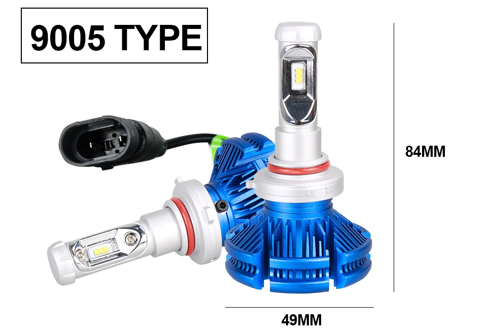 ZES H4 LED Headlight Bulb Hi lo Beam 72W 12000lm 12v 24v Auto Headlamp for Toyota Highlander 4Runner Avalon CROWN PRODO PRIUS  (17)