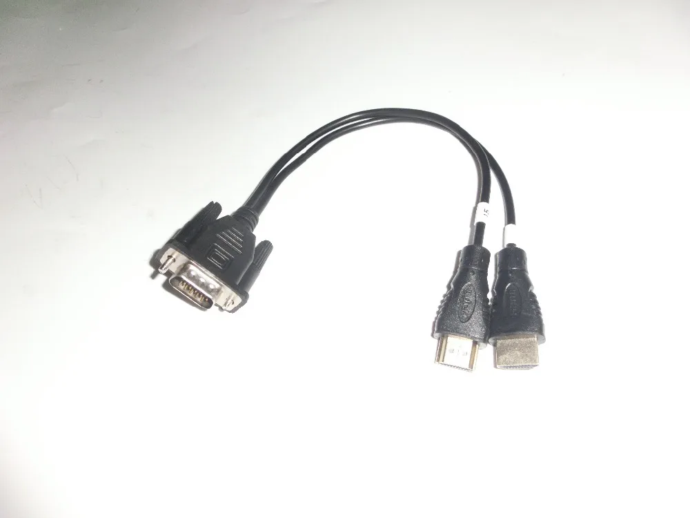 VGA к HDMI ЖК-дисплей светодиодный экран EDID код чип чтение данных линия 2 в 1 кабель онлайн чтение и запись линии RT809F RT809H TL866ii plus