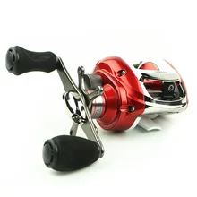 12+ 1BB шариковые подшипники правая/левая ручка приманка литье Карп Рыболовная катушка высокая скорость Baitcasting Pesca 6,3: 1 Рыболовная катушка