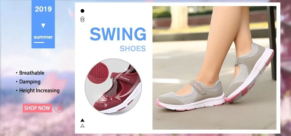 Женские босоножки на платформе; коллекция года; летняя дышащая обувь для свинга на танкетке; Женская Лоскутная сетчатая обувь; Босоножки с открытым носком; кроссовки