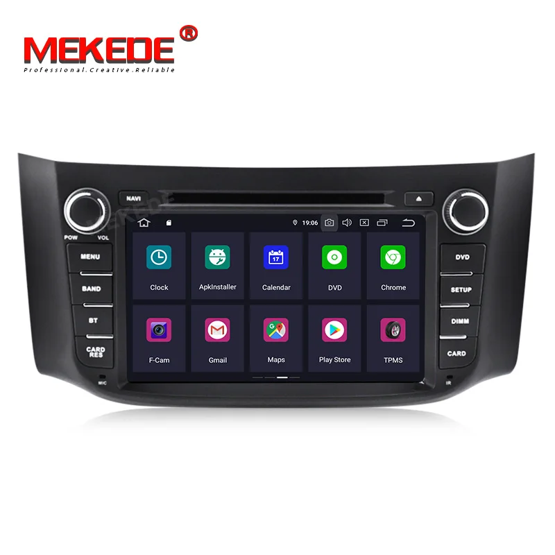 Clearance MEKEDE Android9.0 Car Radio DVD for NISSAN SILPHY Quad Core wifi Bluetooth video audio Multimedia 2 din car dvd player 2