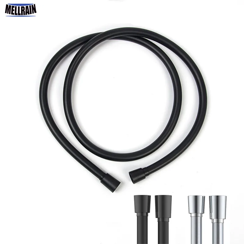 Black Color Pvc Material Shower Plumbing Hose 1.5 Meter Length High