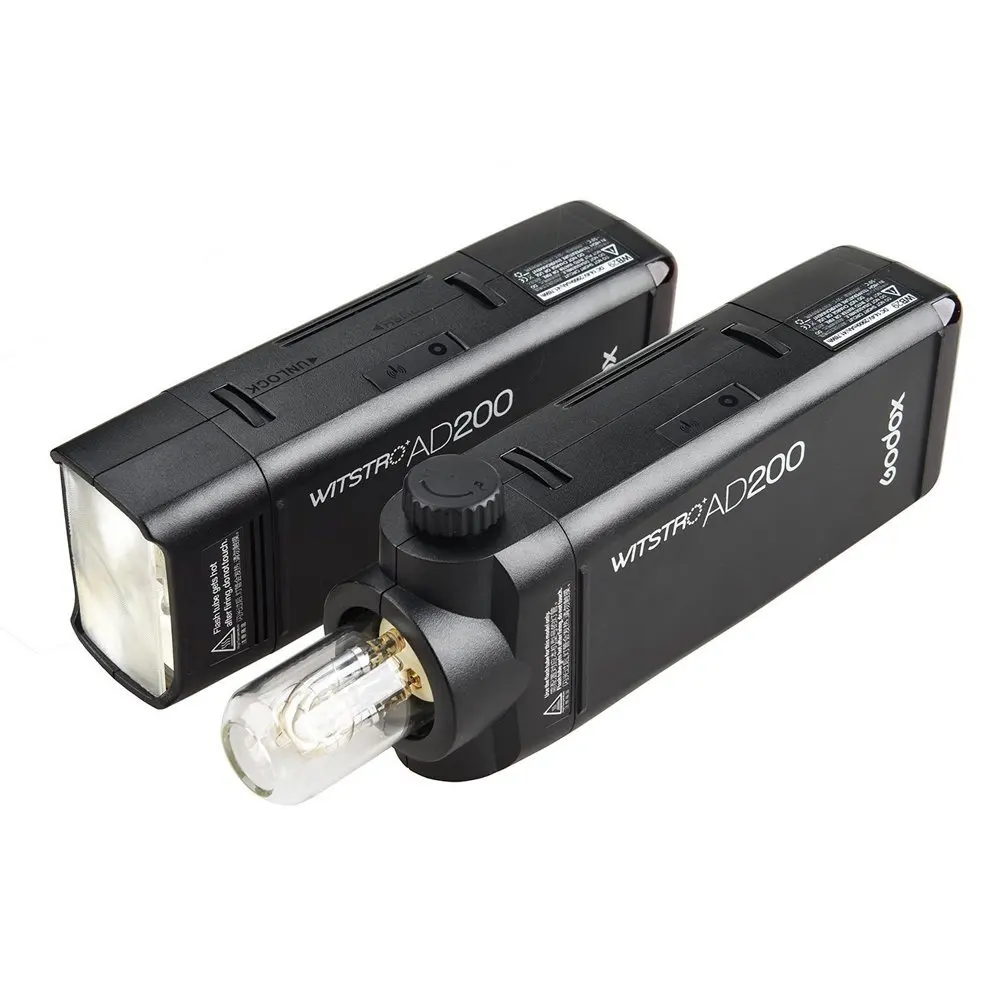 Godox карман Открытый Вспышка 2X AD200 2 4G Беспроводной 200WS ttl HSS 1/8000 s синхронизации + AD B2