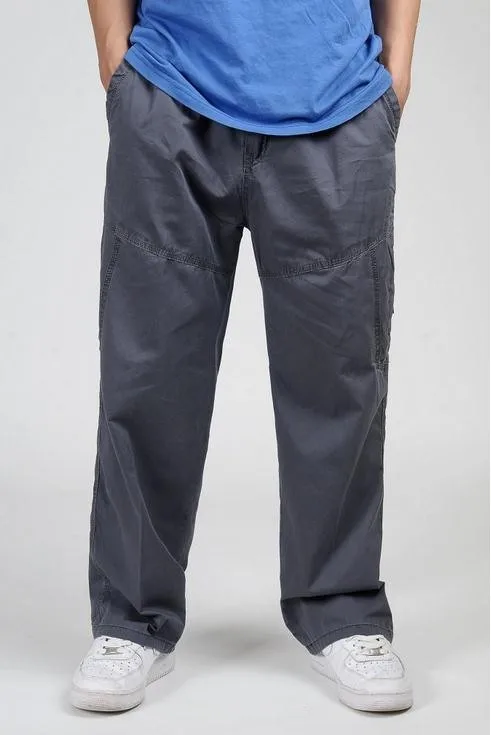 Летние мужские повседневные штаны плюс размер 5XL 6XL Комбинезоны Новое поступление свободные брюки-карго мужские брюки 2012
