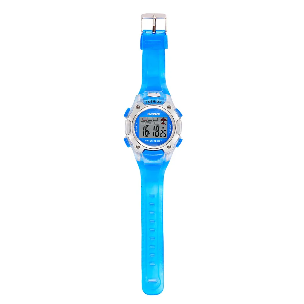 SYNOKE многофункциональные водонепроницаемые часы 30 м светодиодный цифровые часы двойного действия высококачественное электронное движение W610