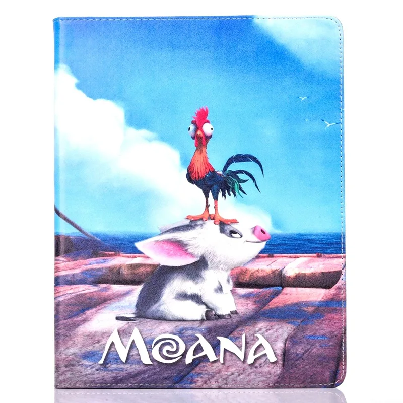 

Tablet Case for Apple ipad mini 1 / 2 / 3 fashional MOANA movie prints PU leather protective Cover stand shell coque para capa