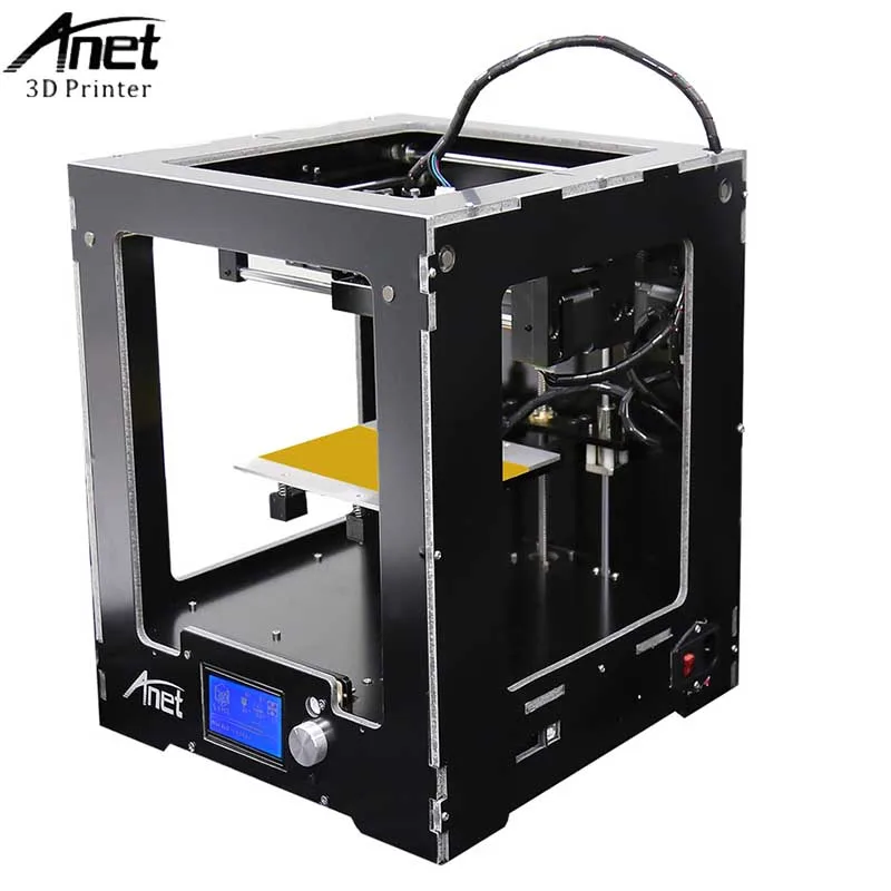 Cheap Offer of  Anet A3S A6 A2 A8 FDM Desktop 3D Printer Kits Reprap i3 DIY Self LCD Screen 3d Printer Kit with 8GB