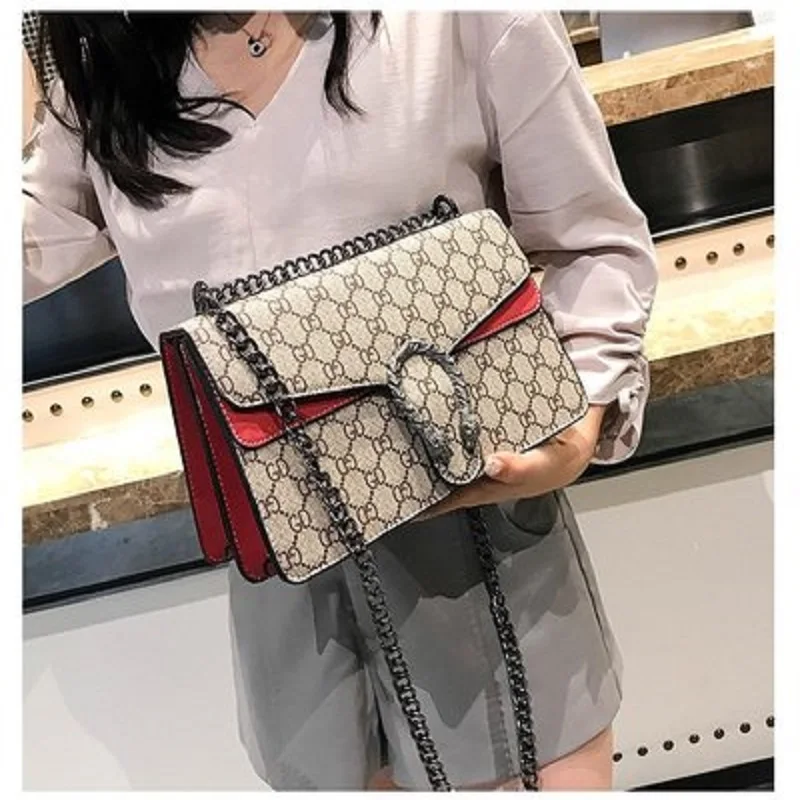 

2019 new fashion trend chain bag personality shoulder Messenger bag