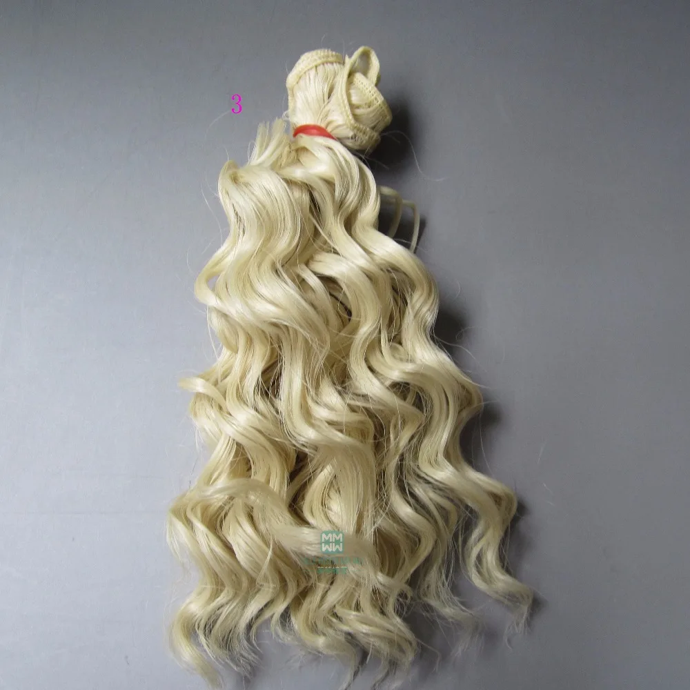 15 см и 25 см* 100 см шерсть рулонов парик для кукол для 1/3 1/4 1/6 BJD/SD куклы аксессуары для волос
