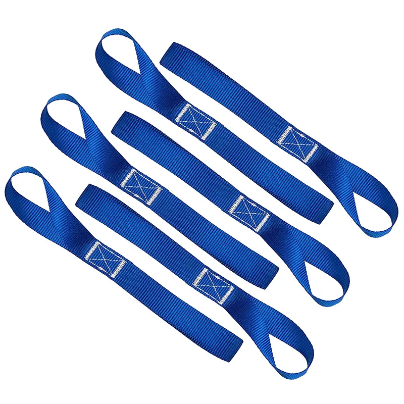 1/4/10Pcs 12" Mutipurpose Motorcycle Tie Downs Soft Straps Loops For Handlebar motorcycle luggage rope