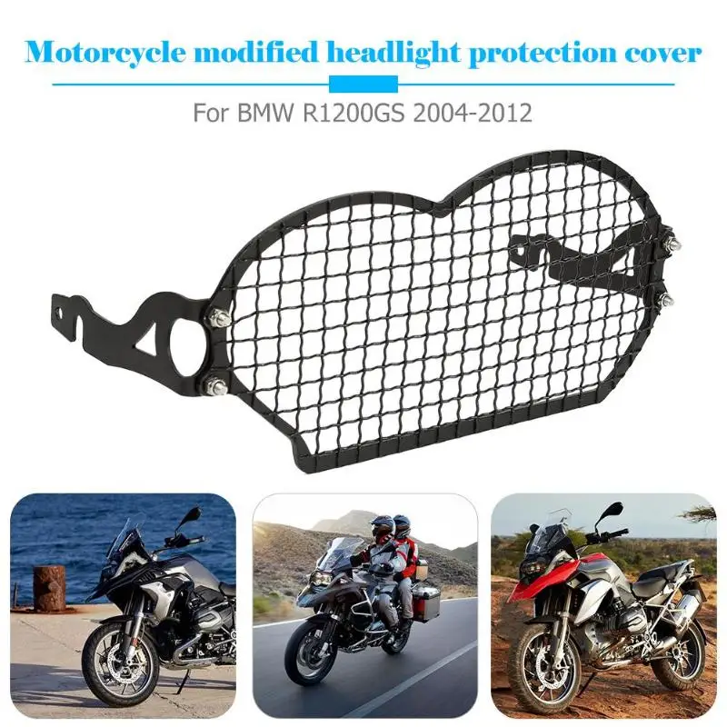 

Motorcycle Accessories Headlight Protector Guard Lens Cover For BMW R1200GS 2004-2012 Mesh / Transparent