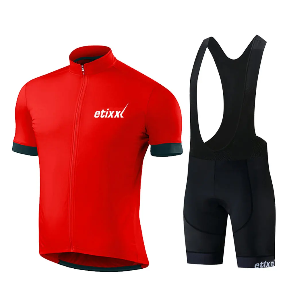 New Cycling Jersey Set MTB Uniform Bike Clothing Ropa Ciclismo Bicycle Wear Clothes Mens Short Maillot Culotte