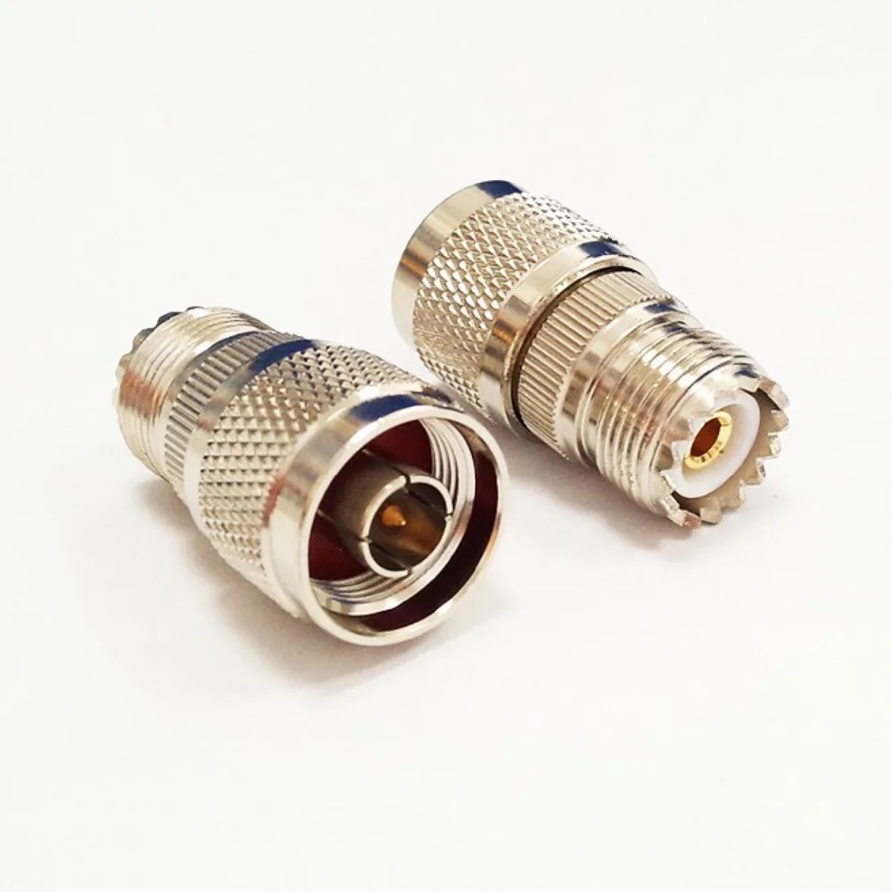 50 шт N папа к UHF гнезду SO-239 RF коаксиальный разъем адаптер Jack для антенны |