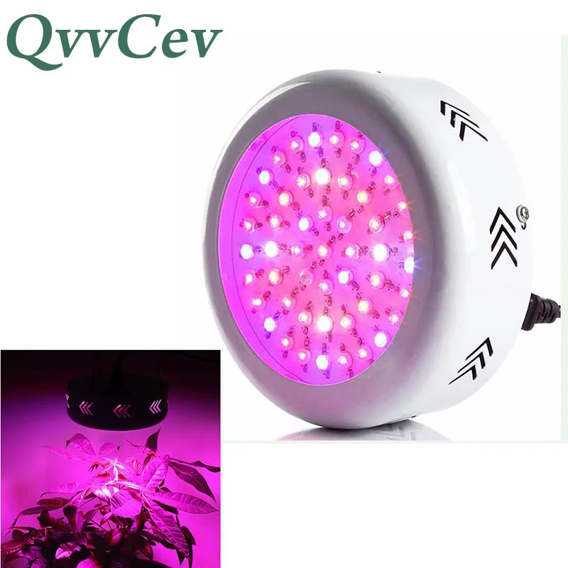 72 LEDs Powerful UFO Plant Grow Light Lamp Full Spectrum Power UV Plants Growing Lights for