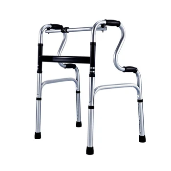 

Medical lightweight portable folding height adjustable hand free walking aids for disabled seniors