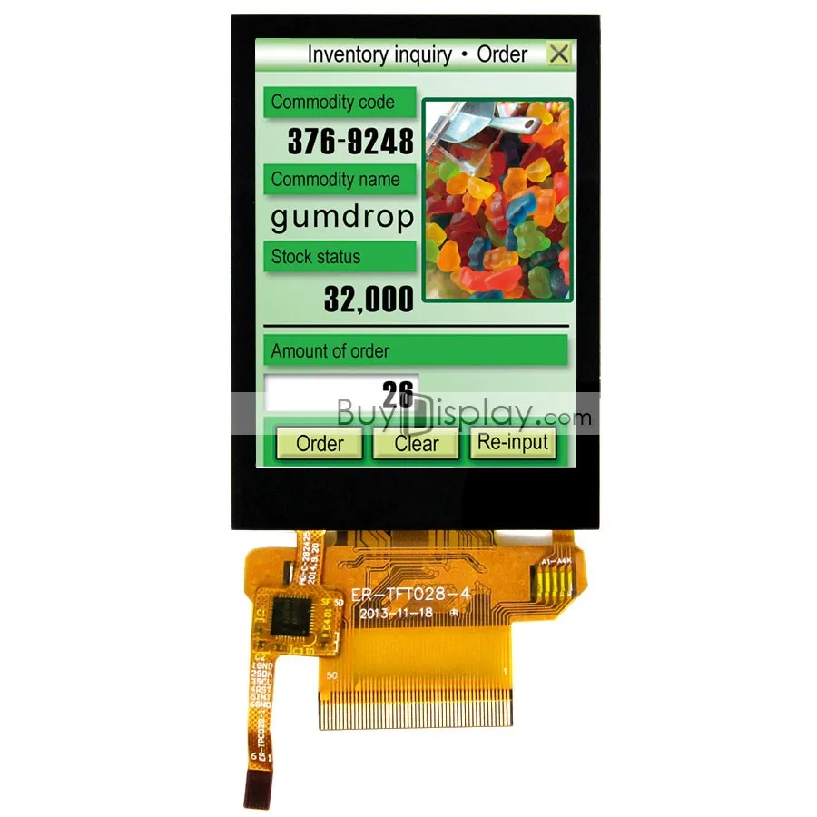 tft display tutorial in stock