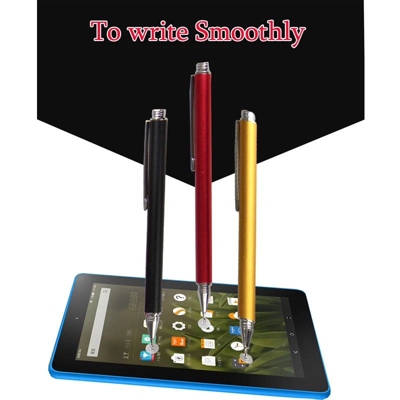 Plate style stylus pen with cap -05