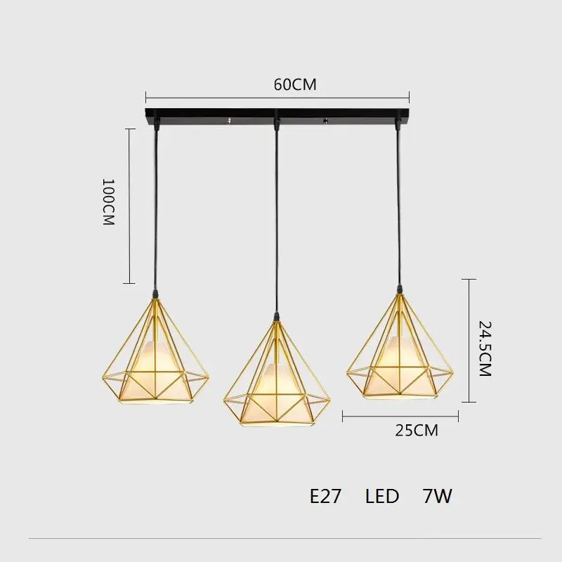 Lampara Кухня промышленные Люстры E Pendente Para Sala обеденный стол светильник Декор для дома Лофт Luminaria висит подвесной светильник