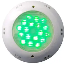 В Европу IP68 поверхностного монтажа цветная(rgb) светодиодная подсветка для бассейна из 54 Вт 12 В led прожектор 10 шт./лот для плавательных бассейнов