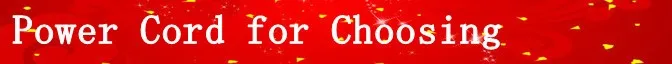 power cord for choosing