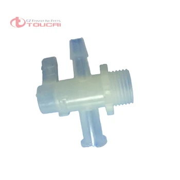 

10pcs / lot Printer Manual Plastic Valve for ink hose tube 4-6mm