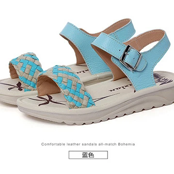 Star same sandals female fish mouth with new casual thick with students shoes sandals (1)