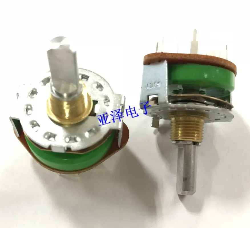 

SRRM1C5400 rotating band switch 1 knife 12 gear position 360 degree shaft length 20MM