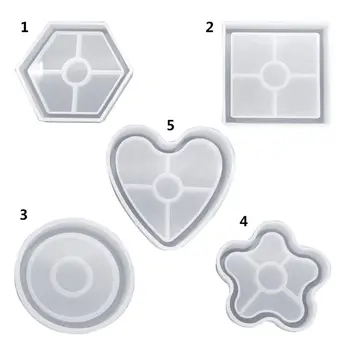 

ANGELADY 1PC ilicone Mold DIY Cup Pad Water Cup Mat Holder Epoxy Resin Crafts Molds Handmade Charms Jewelry Gifts Jewelry Tools