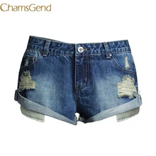 Узкие брюки-карандаш женские джинсовые шорты с высокой талией синие джинсы с отворотами шорты Уличная одежда короткий джинсовый комбинезон для лета#0612