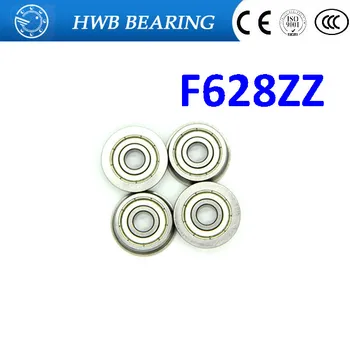 

F628ZZ ABEC-1 (10PCS) 8x24x8 mm Flanged Ball Bearings F628 ZZ