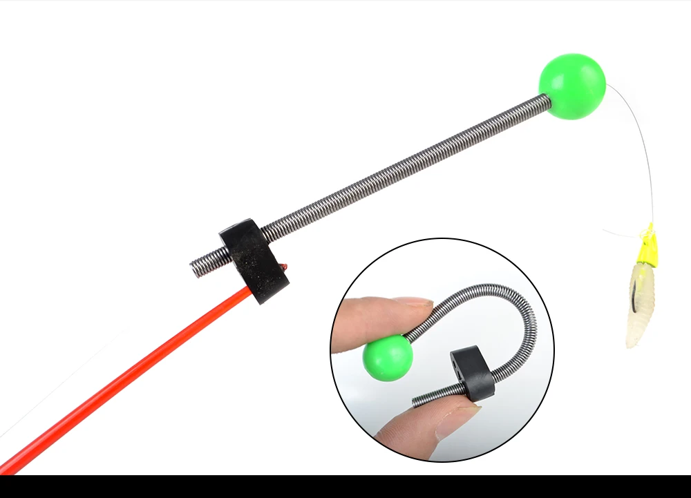 Vara de Pesca ao ar Peixe Inverno Gelo Superior 20 Unidades - Pacote Colorido 75mm-160mm Skid Portátil Livre Rei no 2 Esporte e Lazer