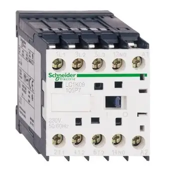 

LC1K090045B7 LC7K090045B7 TeSys K contactor - 4P (4 NO) - AC-1 <= 440 V 20 A - 24 V AC coil