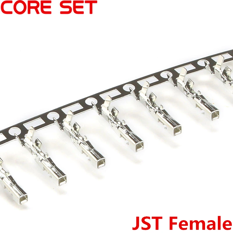 500pcs/lot JST Female Connector Terminal Plug Connectors Wire Cable