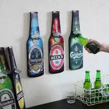 Botella de cerveza Abridor Tool Bar Barware Bar Restaurante Creativo Tapices Artesanias