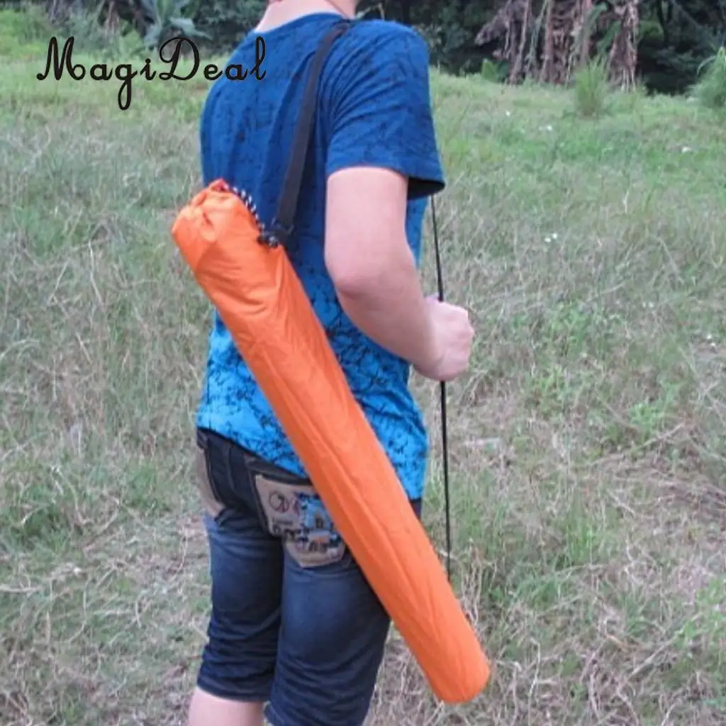 

2 Pieces Outdoor Hiking Walking Trekking Pole Stick Storage Carrier Bag Case with Adjustable Shoulder Strap Outdoors