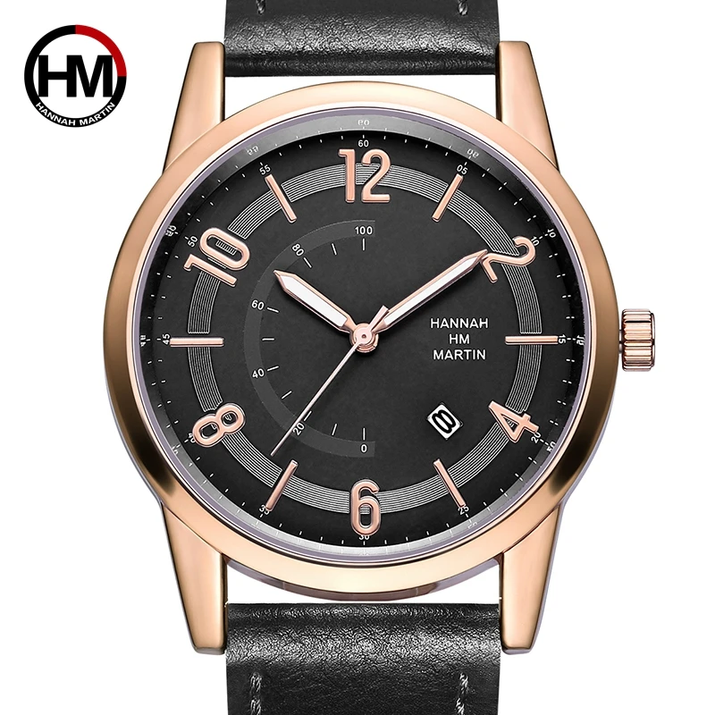 New Arrival Fashion Casual Blue Dial Calendar Date Wristwatch Quartz Men Top Brand Luxury Men's Wrist Watches Relogio-Masculino