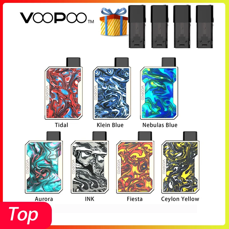 

Pod system VOOPOO DRAG Nano Pod 750mAh battery GENE chip & 1ml Capacity Pod Resin panel VOOPOO Kit vs DRAG 2 /minift kit