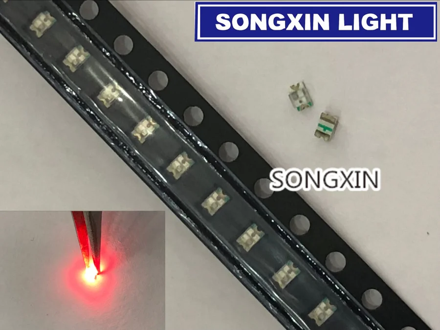 3000 шт 0805 вспышка светодиодный SMD диоды теплый белый красный синий зеленый желтый