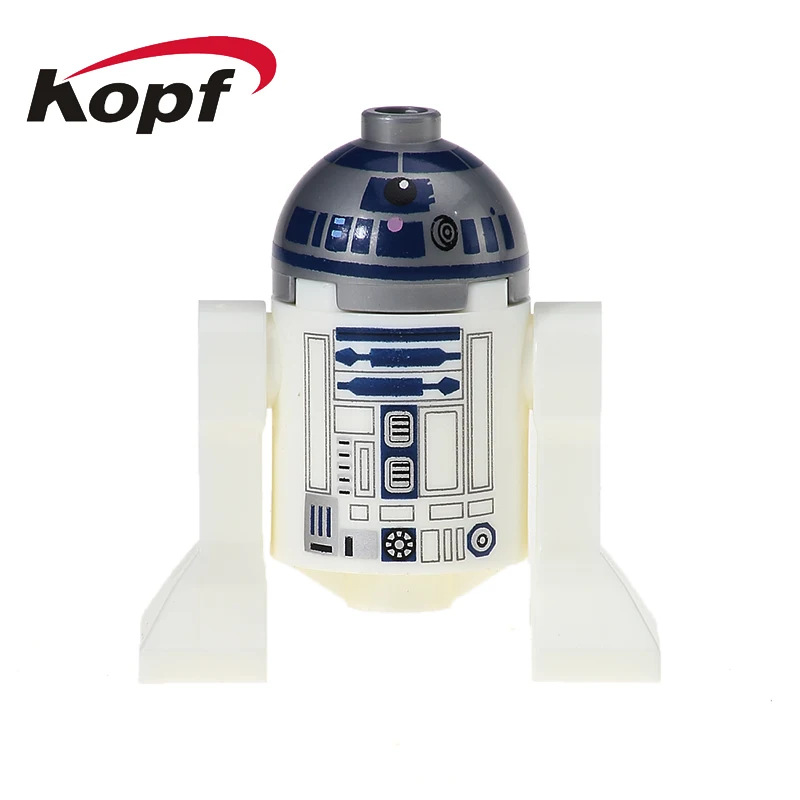 

Single Sale Space Pretty Best Gift 7 The Force Awakens Robot R2D2 R2-D2 Luke Skywalker Building Blocks Children Gift Toys XH 332