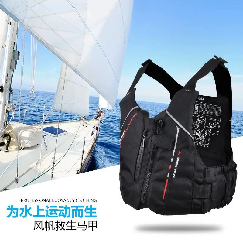 

Professional Sailing Water Skiing Kayak Life Jacket Vest Swimming Boating Outdoor Water Sports Safety Life Jacket Life Safety