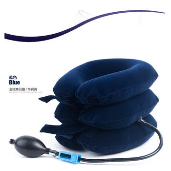 

Inflatable Air Cervical Neck Traction Neck Support Soft Inflatable Air Cervical Neck Traction Device Pneumatic Neck Support