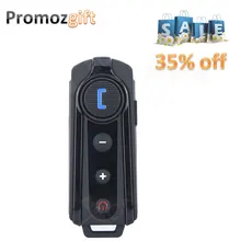 FM + BT 3.0! 1 UNID BT-S1 BT Intercom 1000 m Impermeable Moto Casco Auricular Bluetooth de La Motocicleta Intercom walkie talkie bluetooth